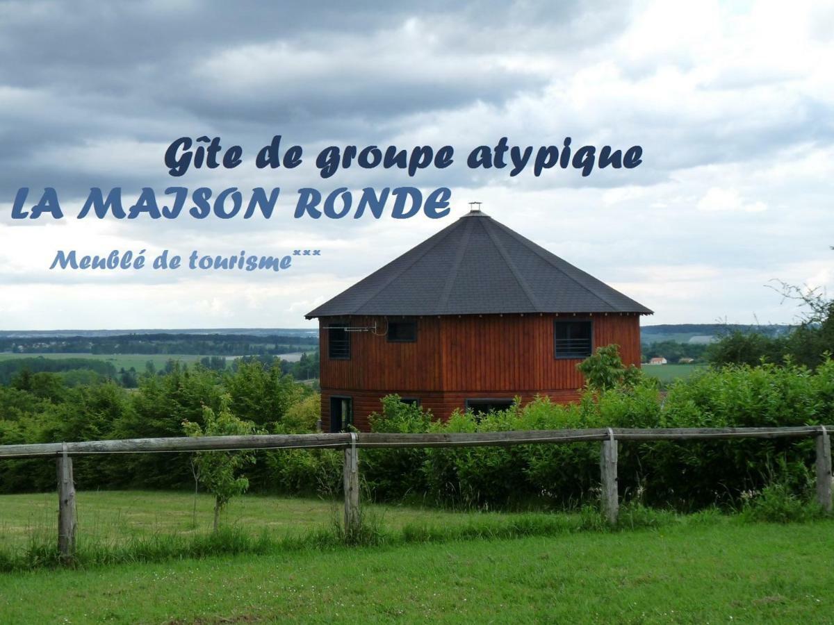 La Maison Ronde Et Ses 2 Cahutes Monthoiron Exterior foto